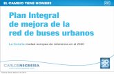 Propuesta del Partido Popular Plan Integral de mejora de la red de Buses Urbano