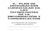 Plan integracion tic_curso_20112012