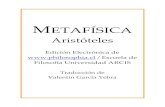 AristóTeles MetafíSica