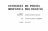 Antología poesía hispana del Siglo XX