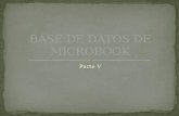 Base de datos de microbook v
