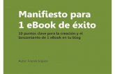 Manifiesto para un eBook de éxito