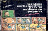 Tecnicas participativas para la educación popular. Ilustradas