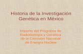 Historia de la Investigación Genética en México