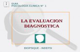 Clínico evaluación, diagnostico