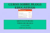 Curso Sobre Blogs Educativos