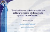 Evolución en la fabricación del software: hacia el desarrollo global de software