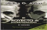 El proyecto de investigacion fidias arias 2012