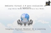 Ambiente virtual 2.0 para evaluación en e-learning
