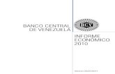 Bcv. informe económico 2010