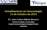 Actualización en Inmunología 11 Octubre 2013