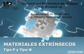 1.4. Materiales Extrínsecos