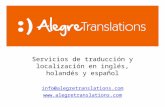 Presentación AlegreTranslations en español