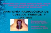 Anatomía Radiológica de Faringe y Laringe
