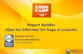Report builder, que los informes los haga el usuario - codecamp