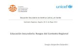 Seminario Regional "Educacion Secundaria en América Latina y el Caribe".