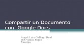 Compartir un documento en google