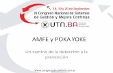 AMFE y Poka Yoke - IV  Congreso Nacional de Sistemas de Gestión y Mejora Continua
