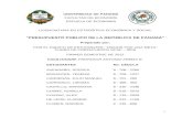 Documento  Integrador de  Presupuesto Público de Panamá.