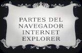 Partes del navegador internet explorer