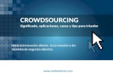 Crowdsourcing e innovación abierta