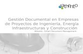 Gestión Documental en empresas de Ingeniería