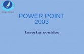 Insertar sonidos en power point 2003 1