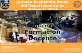 Presentación JAADS 2014 - Integrando Estímulos en la Formación Docente