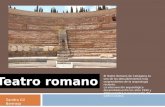 Teatro romano de cartagena. Sandra Gil