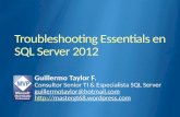 01 troubleshooting essentials en sql server 2012   sql pass peru