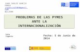 Problemas de las  Pymes ante la Internacionalizacion