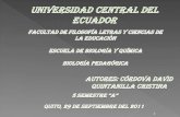 Escuela de Biología y Química Ciencias Naturales Cordova-Quintanilla