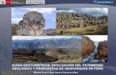 Guías geoturísticas: difusión del patrimonio geológico y proyectos de geoparques nacionales
