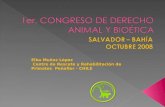 PRIMER CONGRESO DE DERECHO DE ANIMALES SALVADOR  BRASIL 2008