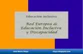 inclusiInclu d ed. red europea de educación iinclsuiva y discapacidad.