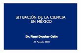 Situación de la Ciencia en México