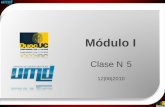 UDM 2010, Modulo I, Clase N°5, 12.06.2010