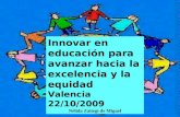 Innovación Educativa. valores