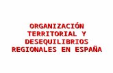 10.  organización territorial y desequilibrios regionales en españa