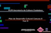 Socializacion Fase 3 del Plan de Desarrollo Cultural de la Comuna 8.