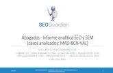 SEOGuardian - Abogados - Informe SEO y SEM