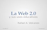 La web 2.0 y sus usos educativos