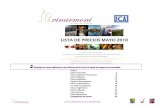 Lista de precios 2010 vinarmoni ica