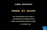 Carta encíclica - FIDES ET RATIO