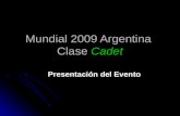 Argentina Mundial De Cadet 2009