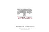 Taller 1 lab de innovación social colaborativa programa talento solidario_2013
