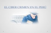 El ciber crimen en el perú