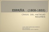España    (1808 1833)