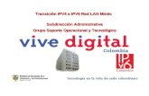 Presentación IPv6 Ministerio de TIC