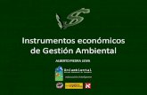 Instrumentos Económicos de Gestión Ambiental
